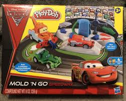 Play Doh Cars 2 Mold N Go Speedway 534262213354 For Sale Online Ebay