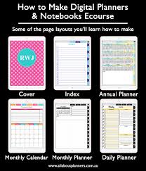Create a complete digital planner from start to finish including daily planner, weekly planner, monthly calendars, to do checklist, important dates pages etc. How To Make Digital Planners Or Notebooks In Microsoft Powerpoint All About Planners
