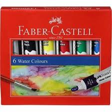 Faber Castell 6 Water Color 12 Ml Tube