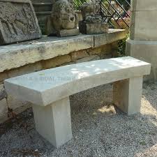 Small Stone Bench Craft Made Of