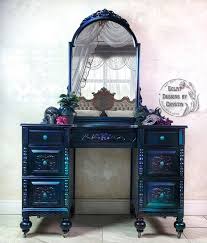 Sold Gothic Carnival Glass Bedroom