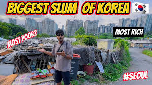 biggest slums in korea guryong