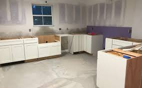 You may be asking, can you install kitchen cabinets on a floating floor? and that answer is you can, but you shouldn't. Question Do Hardwood Floors Go Under Kitchen Cabinets Kitchen