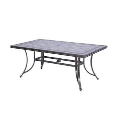 Rectangle Glass Patio Dining Tables