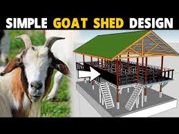 Simple Goat Shed Design Goat House
