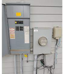 Outdoor Main Disconnect Electrical
