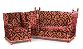bonhams a knole sofa and two armchairs