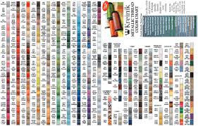 21 Abundant Kreinik Thread Color Chart