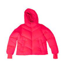 Womens UGG® Ronney Cropped Puffer Jacket - Cosmo Pink
