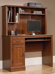 You can put a lot of things in this. Sauder Camden County Planked Cherry Computer Desk With Hutch 101736 Big Sandy Superstore Oh Ky Wv