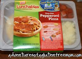 gluten free pizza lunchables