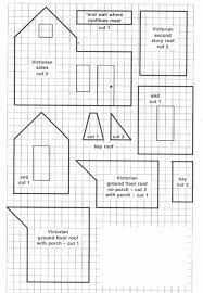 Gingerbread House Blueprint Victorian