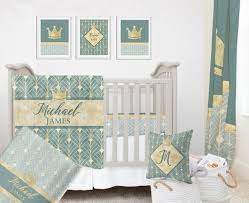 Crib Bedding Set Boy Royal Crib