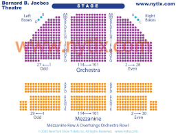 Unique Jacobs Theatre Seating Chart Jacobs Theatre Broadway