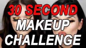 30 second makeup challenge you