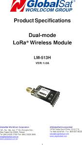 If you find yourself lost, here are the diagrams to get you on your way. Lm513 Lora Module User Manual Globalsat Worldcom
