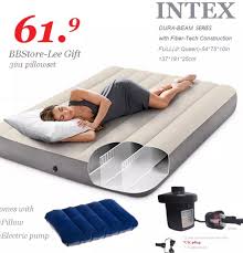 used intex queen sized air bed