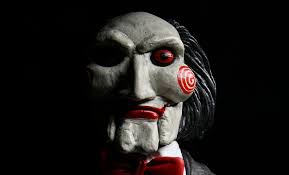 saw billy puppet with sound action