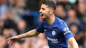 Jorginho of chelsea in action during the premier league match between chelsea fc and brighton & hove albion at stamford jorginho of chelsea celebrates after scoring his sides second goal. Frank Lampard Praises Leader Jorginho After Chelsea Beat Brighton Football News Sky Sports