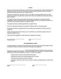 general power of attorney form free