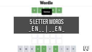 5-Buchstaben-Wörter mit EN in der Mitte ...