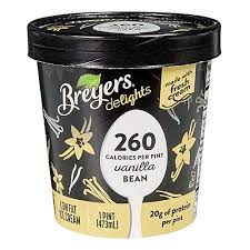 breyers delights vanilla bean low fat