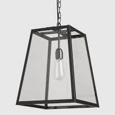 Four Sided Glass Hanging Pendant Lamp World Market