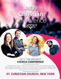 Christian Conference Church Free Psd Flyer Template Free