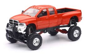dodge ram 3500 in red with lifted