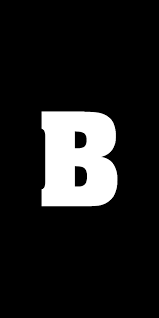 b name alphabet logo hd phone