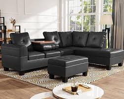 Awqm Upholstered Sectional Sofa W