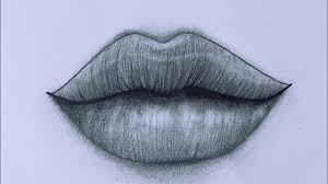 lips drawing easy tutorial