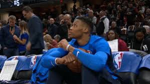 Stay up to date with nba player news, rumors, updates, social feeds, analysis and more at fox sports. Feeling It Russell Westbrook Gif By Nba Find Share On Giphy