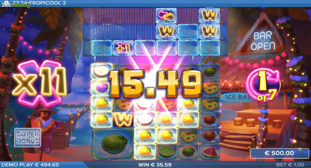 Play Tropicool 2 Demo Game and Check Our Slot Review