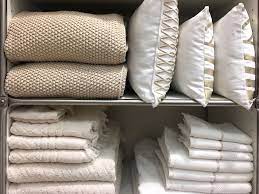 Take everything out of the closet. Linen Closet Organization Ideas