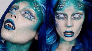 mermaid halloween makeup easy fish