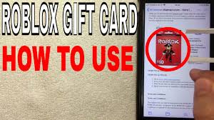Maybe you would like to learn more about one of these? How To Use Redeem Roblox Robux Gift Card Online Youtube