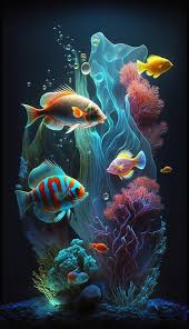 premium ai image a fish tank with a