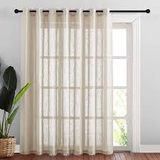 Linen Curtains For Sliding Glass Door