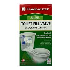 Fluidmaster Toilet Tank Fill Valve Side