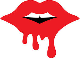 dripping lips vector images over 430
