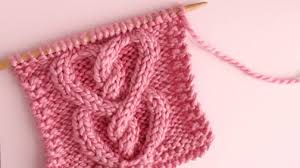 Cable Heart Stitch Knitting Pattern Studio Knit