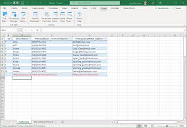 transfer data from excel to mysql