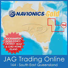 Details About Navionics Gold Small Card 8g164s Eastern Australia Gps Map Chart Qld