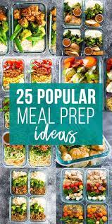 25 most por lunch meal prep ideas