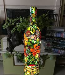 Painted Wine Bottles Glass Bottles Art
