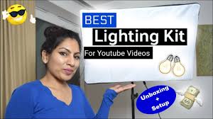 Best Budget Lighting Kit For Youtube Beauty Videos Cheap Lighting Unboxing Tips 2018 Youtube