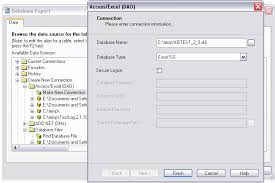 importing data into crystal reports