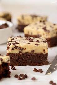 cookie dough brownies celebrating sweets