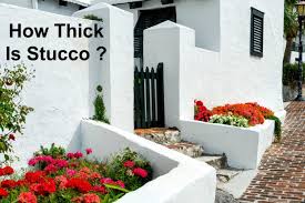 How Thick Should Stucco Be The Code